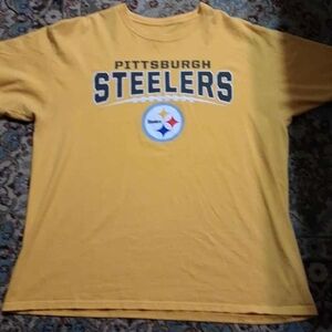 NFL Pittsburgh Steelers Yellow Short Sleeve Tee